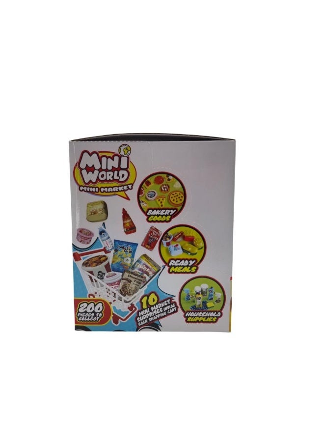 Power Joy Mini World Mini Mart Collectible Mini Toys in Shopping Cart, Assorted 1 Piece (Style & Color May Vary) Each Sold Separately - Image 4
