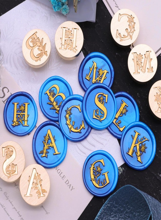 SWANGSA Initial Alphabet L Wax Seal Stamp Kit, Elegant Botanical Flower Floral Letter Sealing Stamp with 200pcs Sealing Wax Beads Kit (L) - Image 5