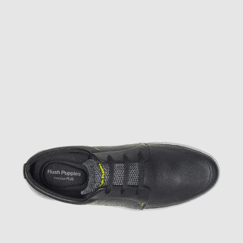 Hush Puppies أحذية هاش بابيز الرياضية السوداء مع أربطة - Image 5