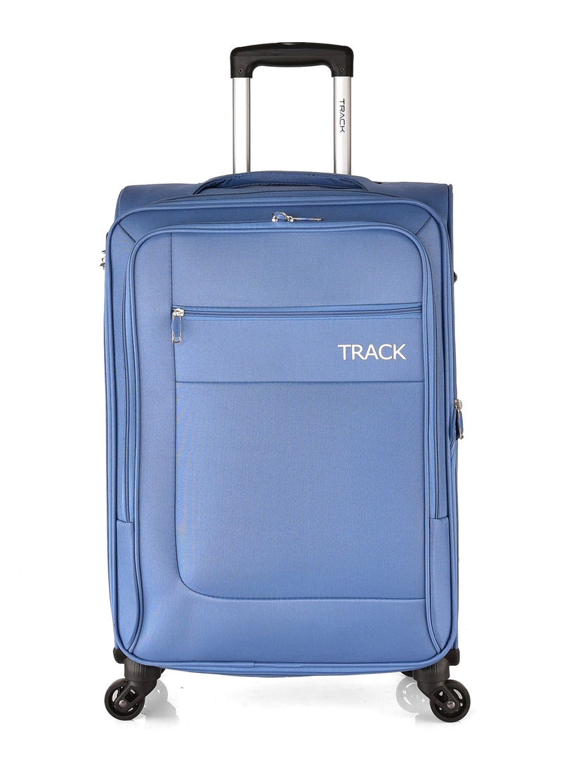 Track - TRACK Luggage fabric set 3 pieces, 28/24/20 inch - Blue - Image 1