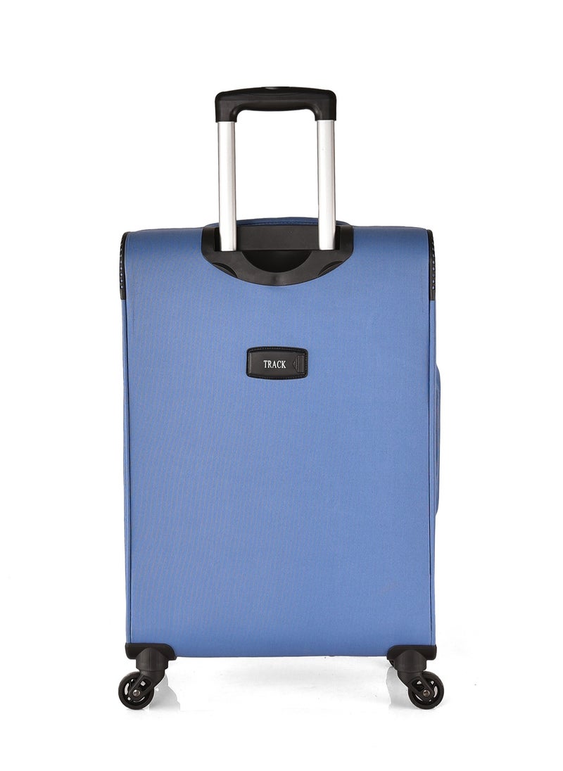 Track - TRACK Luggage fabric set 3 pieces, 28/24/20 inch - Blue - Image 1