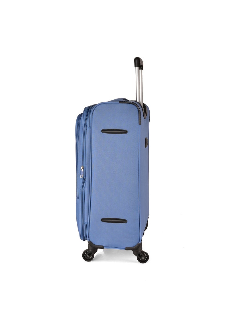 Track - TRACK Luggage fabric set 3 pieces, 28/24/20 inch - Blue - Image 1