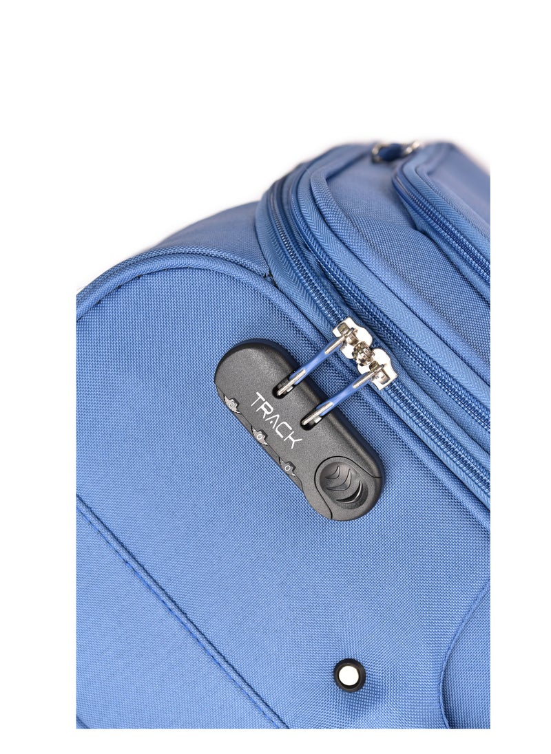 Track - TRACK Luggage fabric set 3 pieces, 28/24/20 inch - Blue - Image 1
