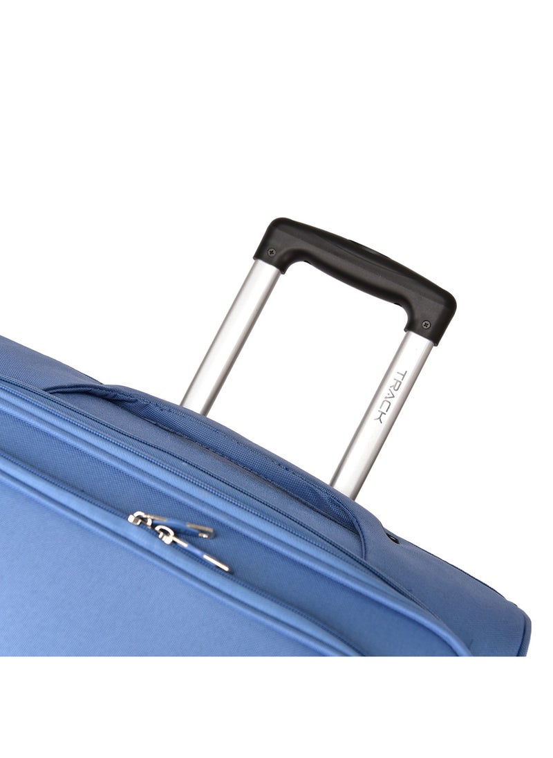 Track - TRACK Luggage fabric set 3 pieces, 28/24/20 inch - Blue - Image 1