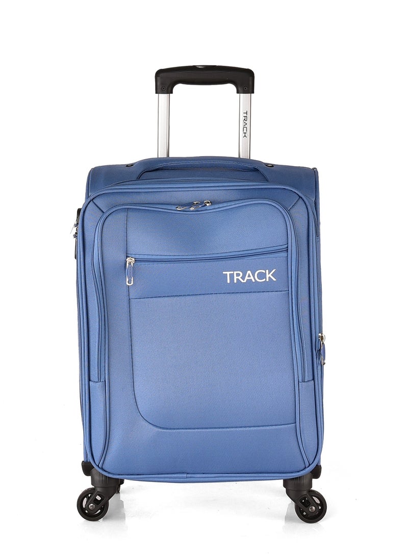 Track - TRACK Luggage fabric set 3 pieces, 28/24/20 inch - Blue - Image 1