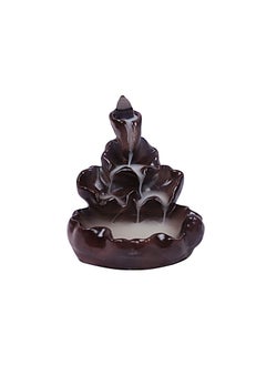 zart zart Fountain Statue with Backflow Incense Cones Medium Brown 