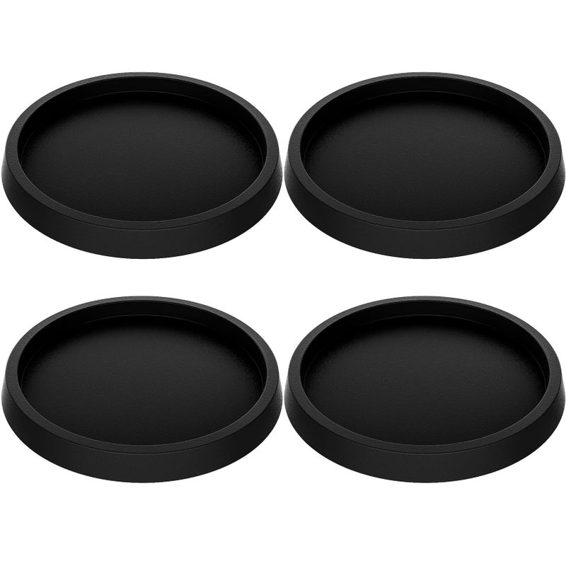 Furniture Pads 4 Pcs 35 Inch Rubber Non Slip Coasters Hardwood Floor Protectors for Furniture Legs Sofa Bed Piano Chair Feet Prevent Sliding Stoppers