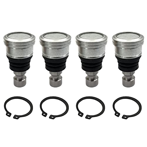 DEVMO Upper and Lower Front Ball Joint 4 Pcs Compatible with Po-laris RZR 570 800 900 All Models Ranger Sportsman Scrambler 7061220 7061187 7081505 7081580 - Image 1