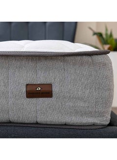 DANUBE HOME Natural Memory Foam With Pocket Spring Mattress Medium Firm Feel King Mattress Spine Balance For Pressure Relief 26 cm Thickness White Size L200xW180Cm  - Image 3