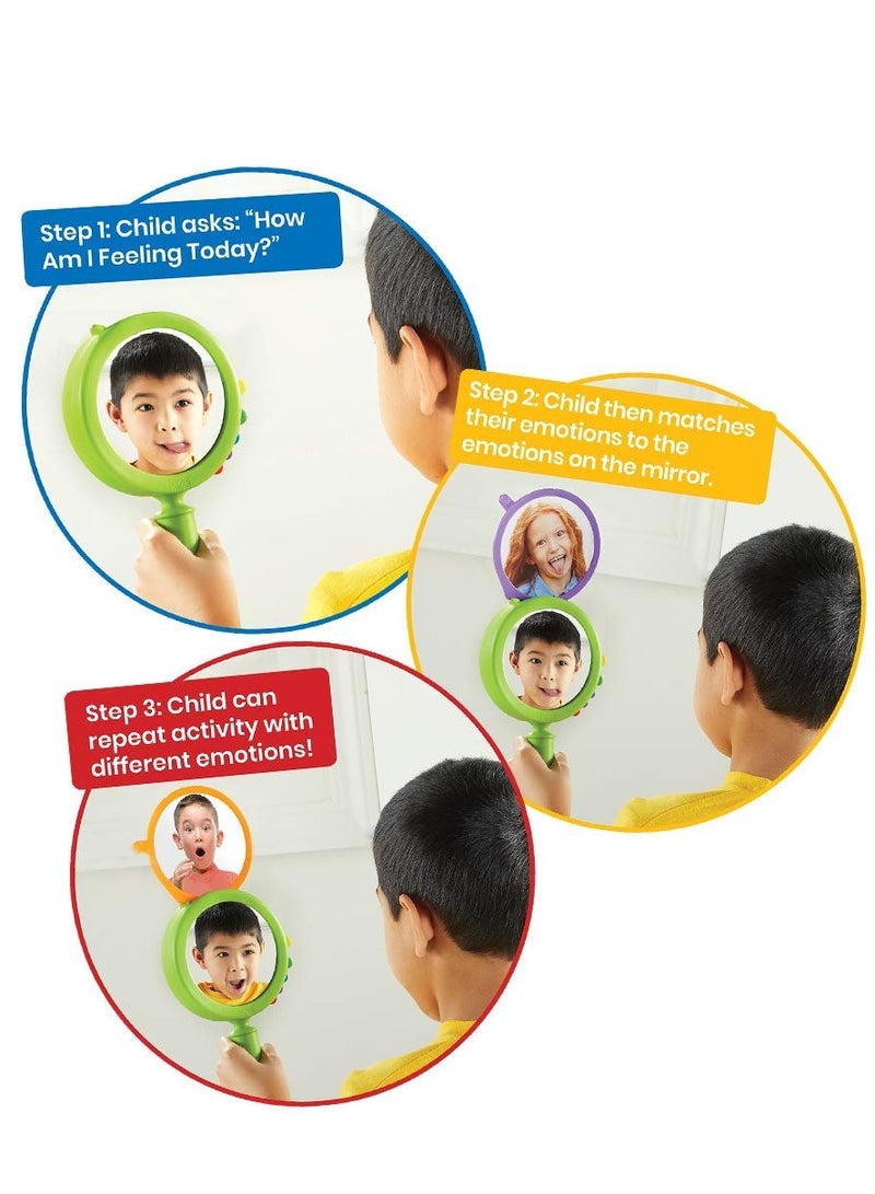 انظر مشاعري العاطفة مرآة الأطفال, ألعاب الحسية لتعلم الأطفال الصغار, تخفيف القلق للأطفال, الهدوء مضحكة لعب إدارة الغضب للأطفال ما قبل المدرسة غرفة الرعاية النهارية المدرسة المنزلية - Image 2