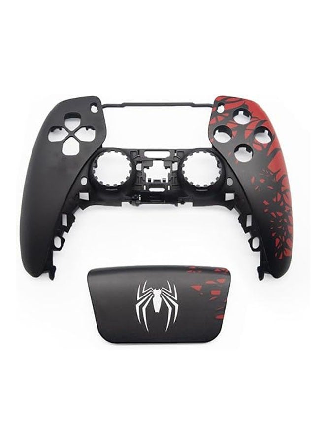 غطاء بديل لجهاز التحكم PS5 ملحقات PS5 غطاء جهاز التحكم PS5 غطاء وجه سبايدر مان لجهاز التحكم + لوحة تتبع + شريط زخرفي + غطاء سفلي - Image 2