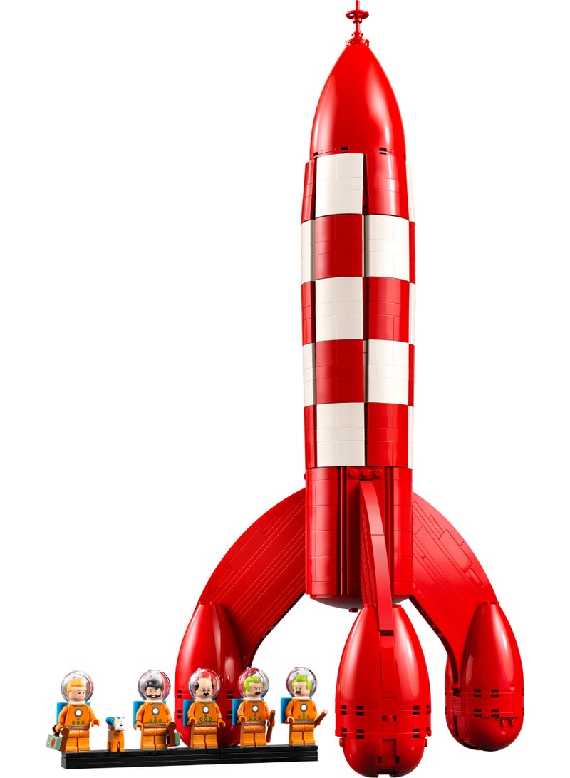 LEGO Ideas Tintin Moon Rocket Model Building Kit 21367 (Age 18+, 1283 Pieces) - Image 2