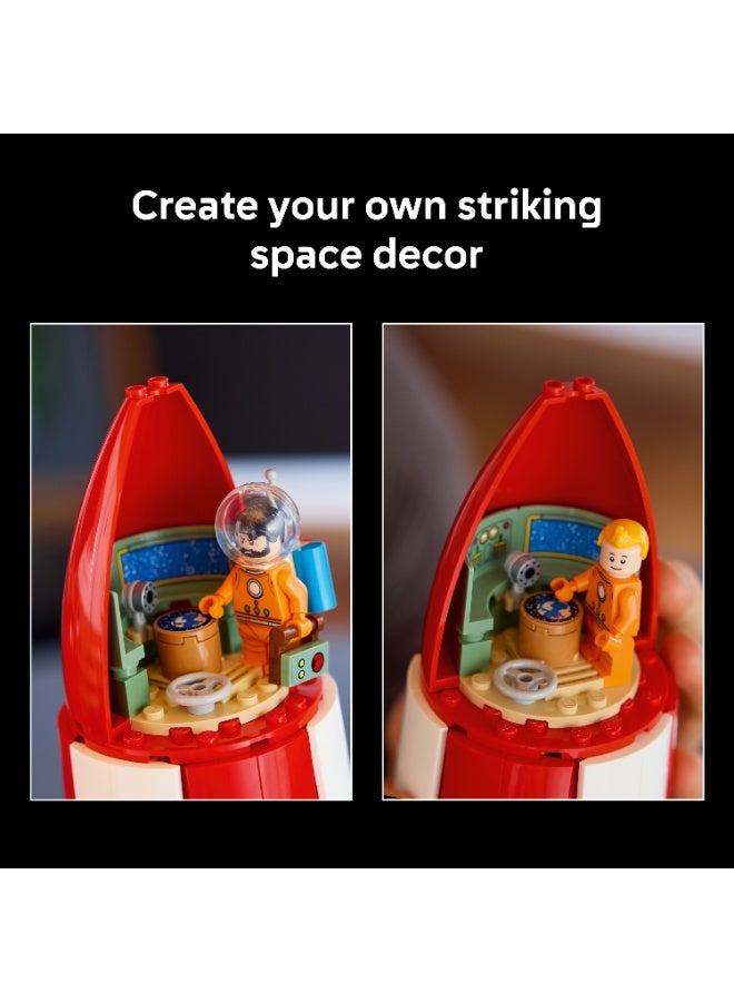 LEGO Ideas Tintin Moon Rocket Model Building Kit 21367 (Age 18+, 1283 Pieces) - Image 5