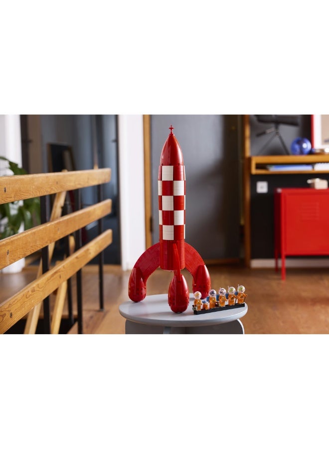 LEGO Ideas Tintin Moon Rocket Model Building Kit 21367 1283Pcs