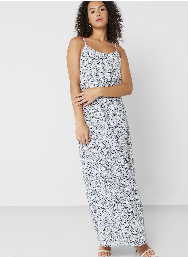 ONLY - Floral Print Strappy Dress - Image 1