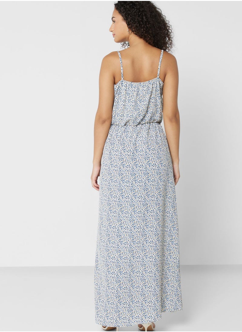 ONLY - Floral Print Strappy Dress - Image 1