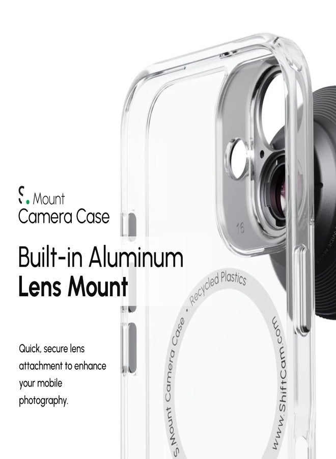 ShiftCam iPhone 16 Camera Case | Built-in Lens Mount | Magnetic-Case | Shoot Stunning Photos Instantly (Clear, iPhone 16 Pro Max) - Image 2