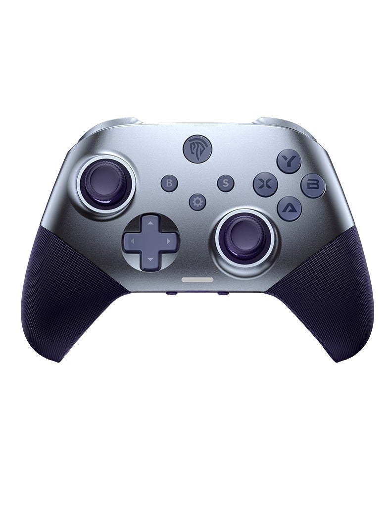 EasySMX X10 Wireless Gaming Controller, Enhanced Wireless Bluetooth Controller With Hall Joysticks, Portable Lightweight Gaming Joystick, Mechanical Gamepad For Pc, Switch, Phone, (1pc, Purple)  - Image 1