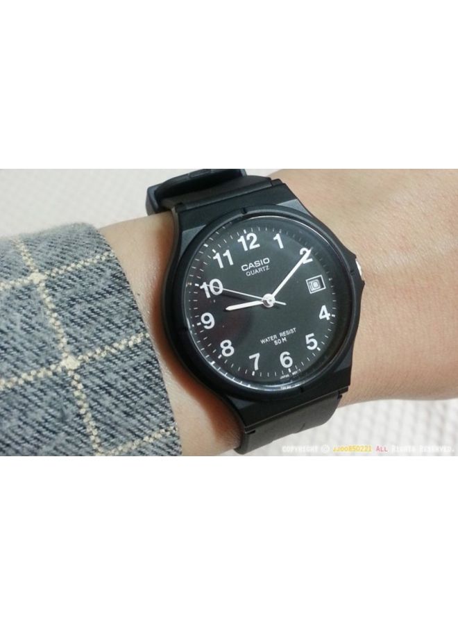 CASIO Men Resin Analog Wrist Watch MW-59-1BVDF - Image 5
