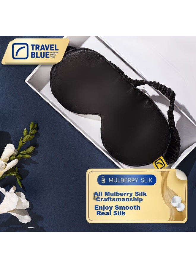 Travel Blue Travel Blue 100% Silk Eye Mask, Sleep-friendly, Light-blocking, Breathable, Mulberry Silk Filling, Gift-giving, High-end, Exquisite Gift Box  - Image 2