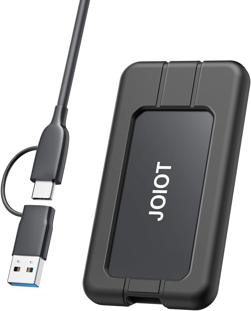 JOIOT 512G Portable SSD Up to 2000MB/s USB-C USB 3.2 Gen 2x2 External SSD with Protective Case - Image 1