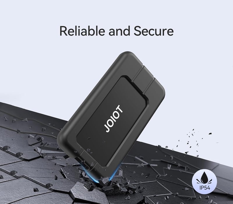 JOIOT 512G Portable SSD Up to 2000MB/s USB-C USB 3.2 Gen 2x2 External SSD with Protective Case - Image 4