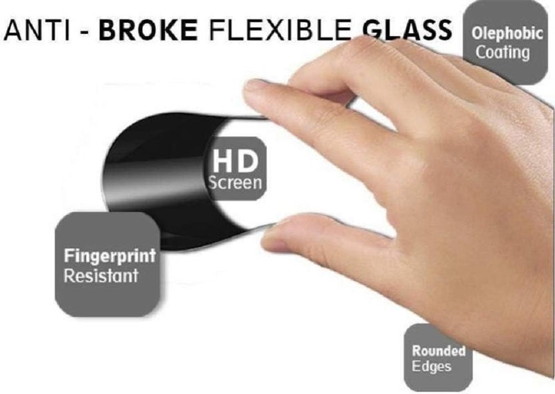 WonRia ® Pack 1- Matte Screen Guard Protector for Samsung F56 | Samsung M56 (5G) Matte Flexible Tempered Guard Protector [Anti-FingerPrint | Anti-Glare] - (It's Not Glass) - Image 3