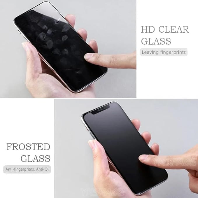 WonRia ® Pack 1- Matte Screen Guard Protector for Samsung F56 | Samsung M56 (5G) Matte Flexible Tempered Guard Protector [Anti-FingerPrint | Anti-Glare] - (It's Not Glass) - Image 4