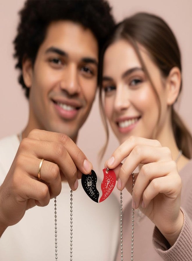 The Men Gift Couple Pendant Necklace Set – Matching Jewelry for Him and Her, Romantic Gift BLSCup202595 - Image 4