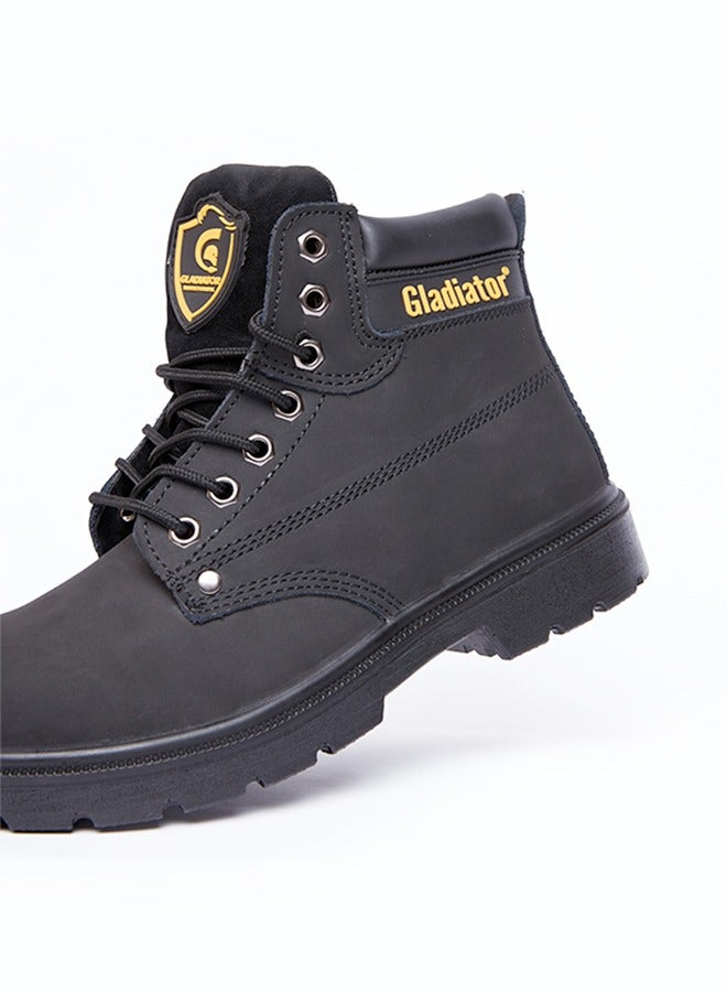 Gladiator 4008 Men’s Steel Toe Safety Boots, Black, S3 SRC, High Ankle, Lace-Up - Image 5