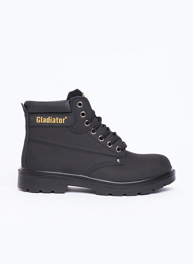 Gladiator 4008 Men’s Steel Toe Safety Boots, Black, S3 SRC, High Ankle, Lace-Up - Image 2