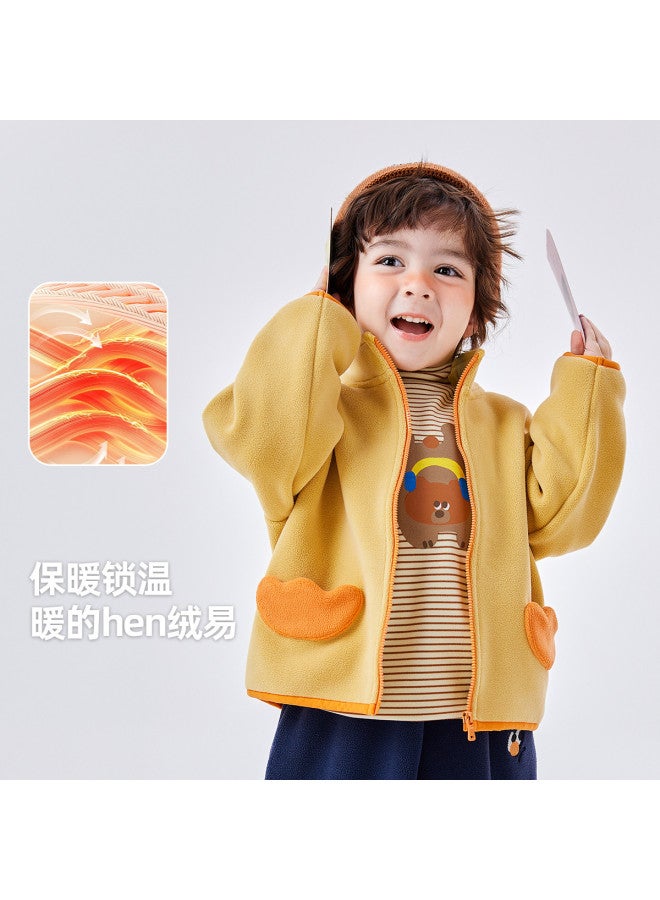 Doodle Home trendy Kids' Fleece Jacket - Autumn Fashion For Girls & Boys - Image 5