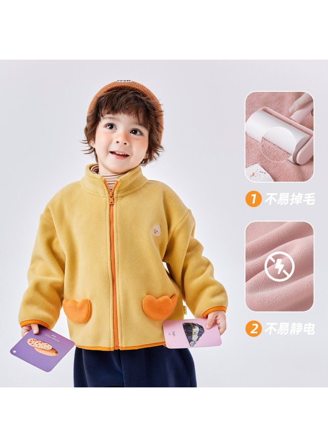 Doodle Home trendy Kids' Fleece Jacket - Autumn Fashion For Girls & Boys - Image 4