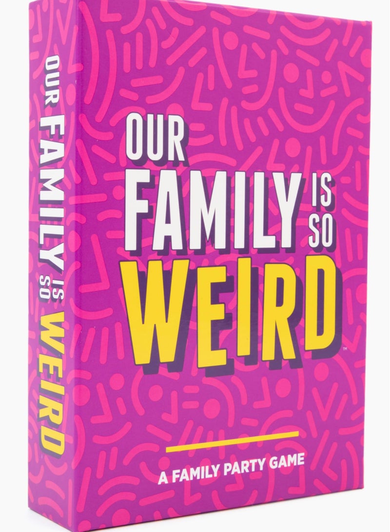 NIBEMINENT Our Family is So Weird - A Fun Family Party Card Game to Decide Who’s Most Likely to Idea for Kids, Adults & Groups | Great for Conversation Starters, Family Game Night - Image 1
