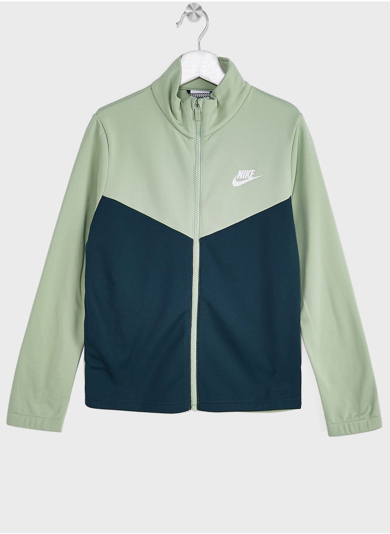 Nike - Kids Poly Track Suit - Image 1