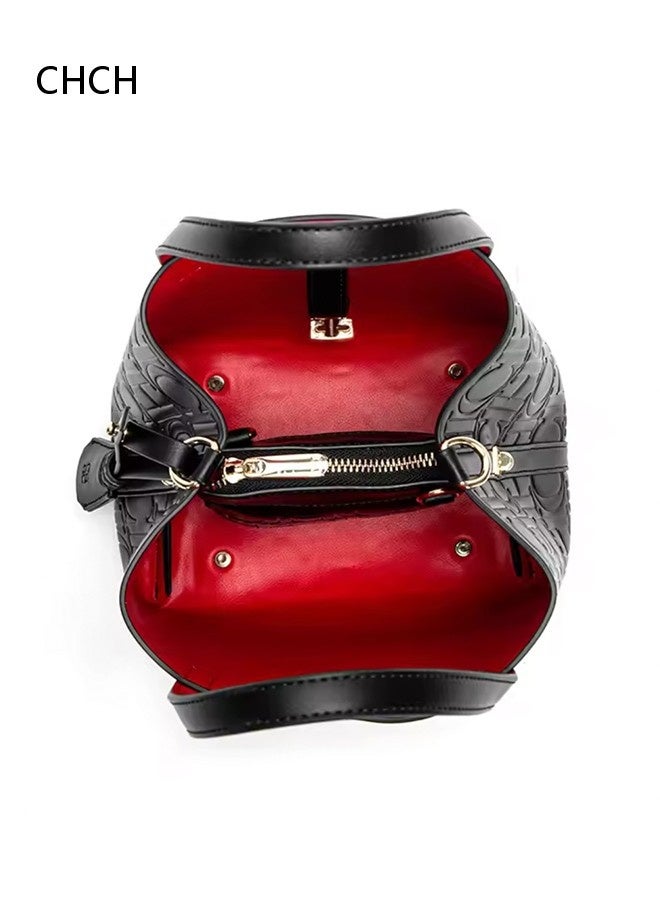 سي اتش سي اتش حقيبة نسائية كبيرة من القماش للأزياء، حقيبة حمل ضرورية لمستخدمي النقل العام - Image 2