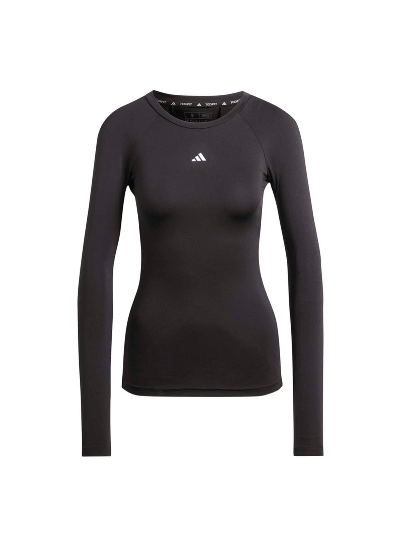 Adidas Techfit Long Sleeve Training Top - Image 1