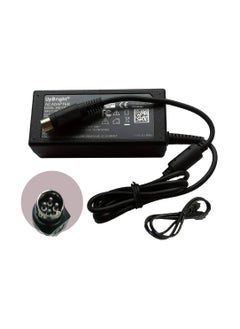 12V 5A 4-PIN AC DC Adapter for Channel Well Technology CWT PAA060F & KPL-060F, CAD060121 PAA040F LCD DVR TVs HD TV I.T.E. TRUVISION GE Security Power Supply Cord 4 Pin Charger Power Cord