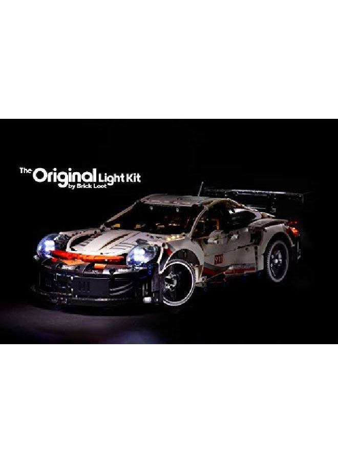 Brick Loot - Led Lighting Kit For Lego® Porsche 911 Rsr 42096 (Lego Set Not Included) - Image 1