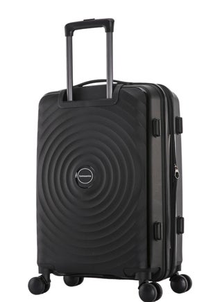 28" Foldable Luggage, 28", 28", 24", Hard Body and Spinner Wheels, Black