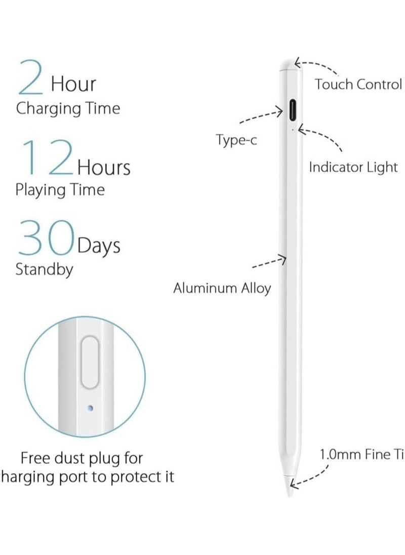 Generic - Upgraded Stylus Pen for Touch Screens, Phone Pen for Android & iOS Compatible with iPhone/iPad/Pro/Mini/Other Tables & Smart Phone - Image 1
