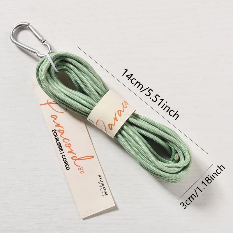 31 Yellow 3mm High Density Matte Paracord Rope 5 Meters - Image 3