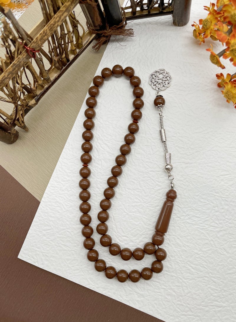 Tasbih10mm45 solid color acrylic gifts from Middle Eastern countries - Image 2