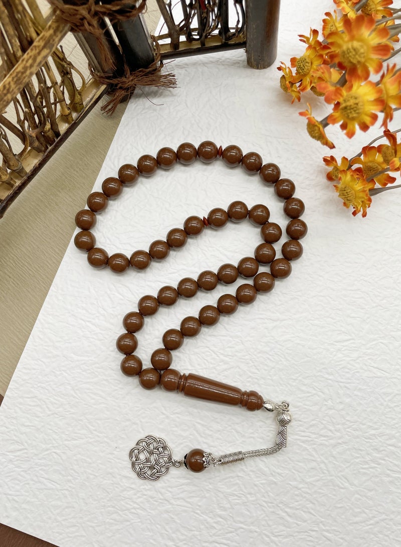 Tasbih10mm45 solid color acrylic gifts from Middle Eastern countries - Image 1