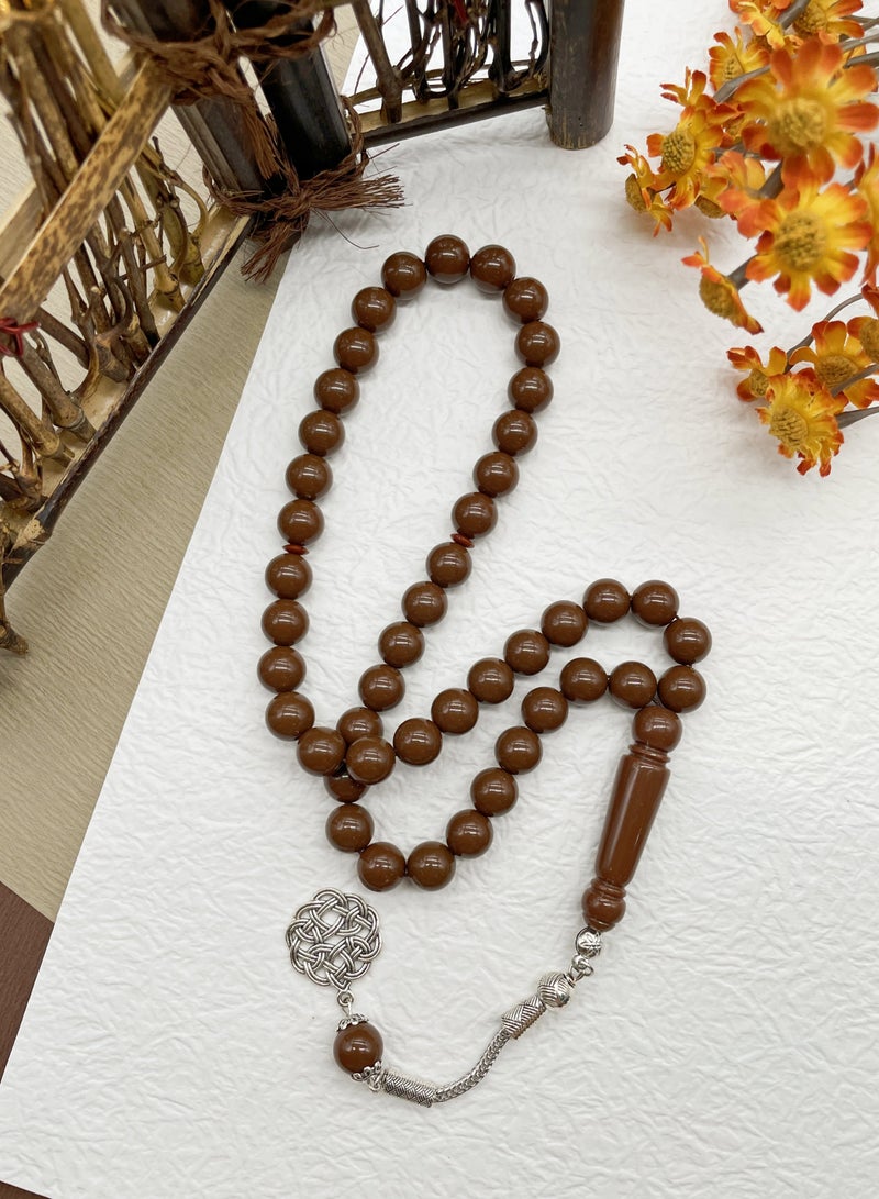 Tasbih10mm45 solid color acrylic gifts from Middle Eastern countries - Image 3
