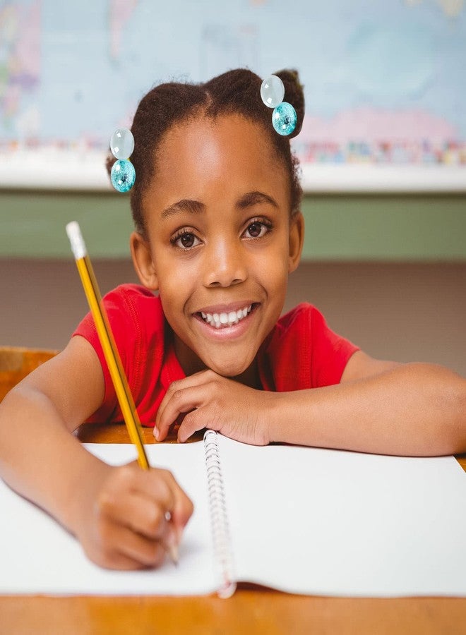 Whaline 10Pcs Colorful Double Ball Hair Ties with Twin Beads - Bubble Ponytail Holders, Cute No-Damage Accessories for Girls and Women - Image 5