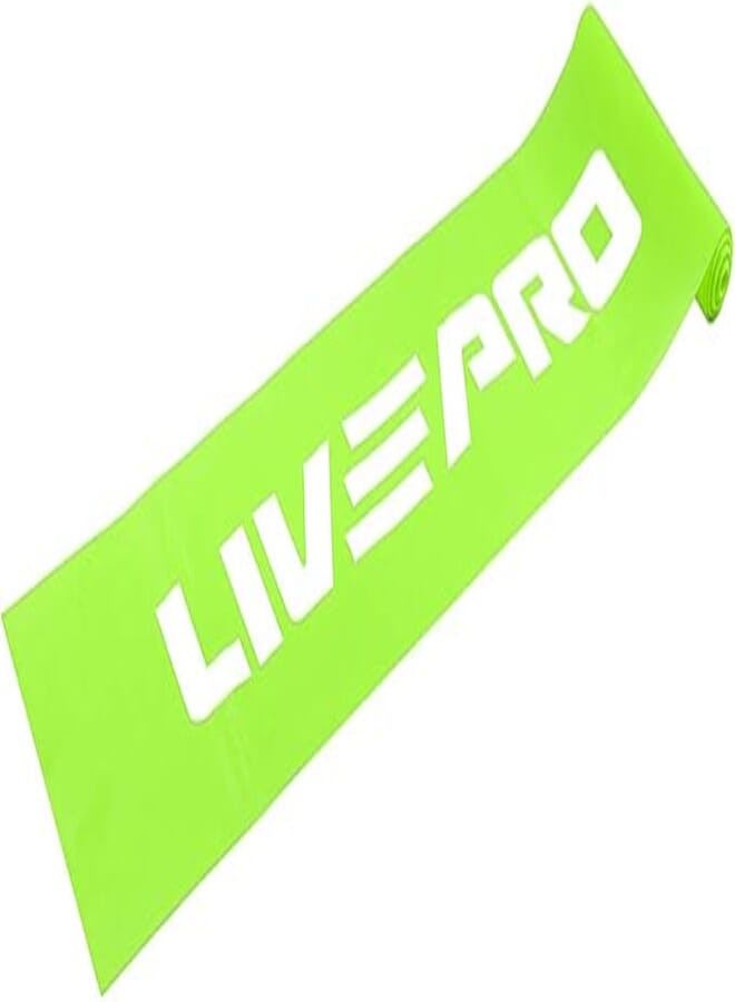 Livepro Lp8415 Resistance Band Suitable For Training And Workout, Green, Large