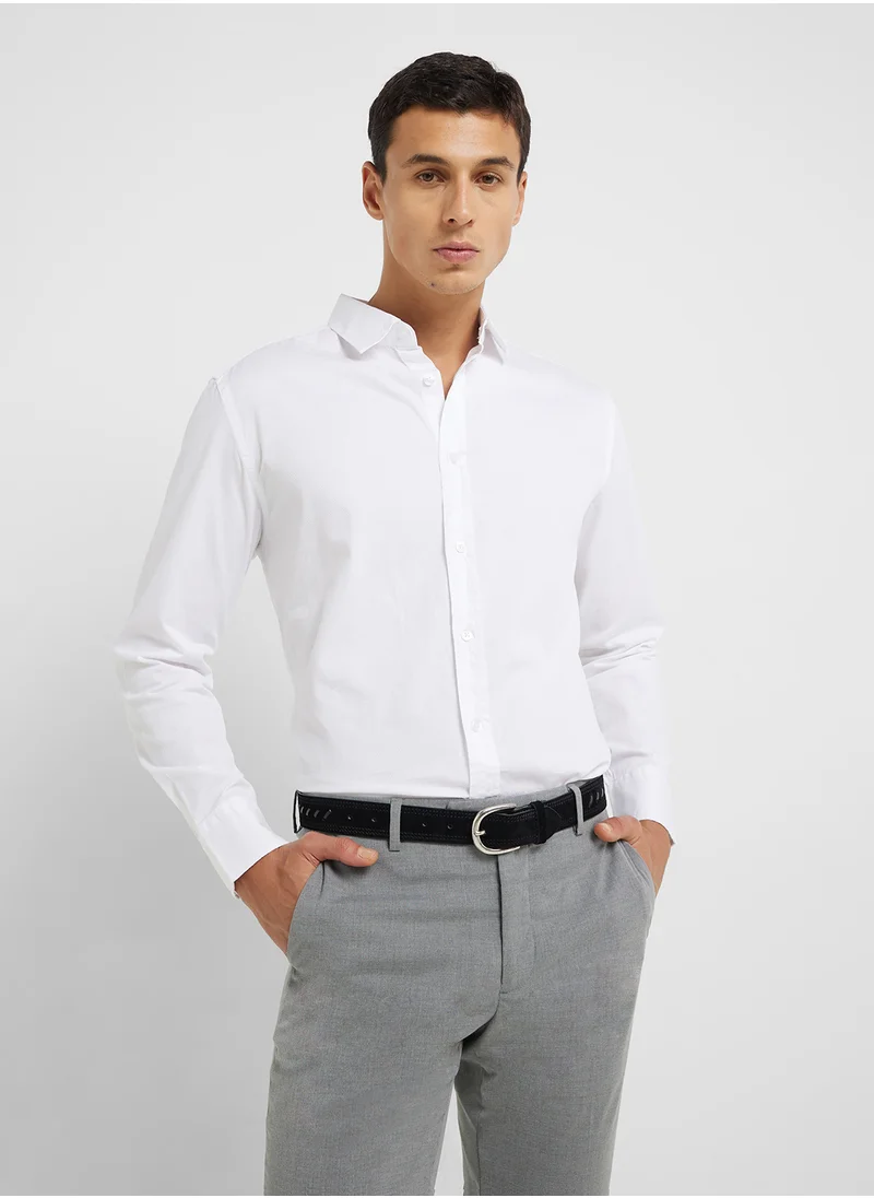 ريبلز مع نمشي Men's Regular Collar Shirts
