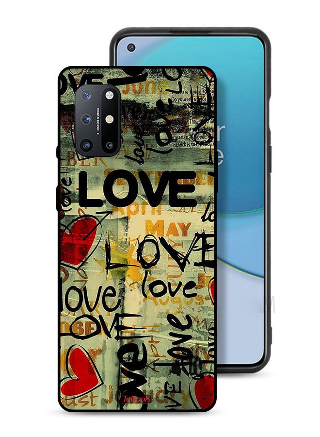 Tolwak OnePlus 8T 5G Protective Case Cover Love Tags - Image 1