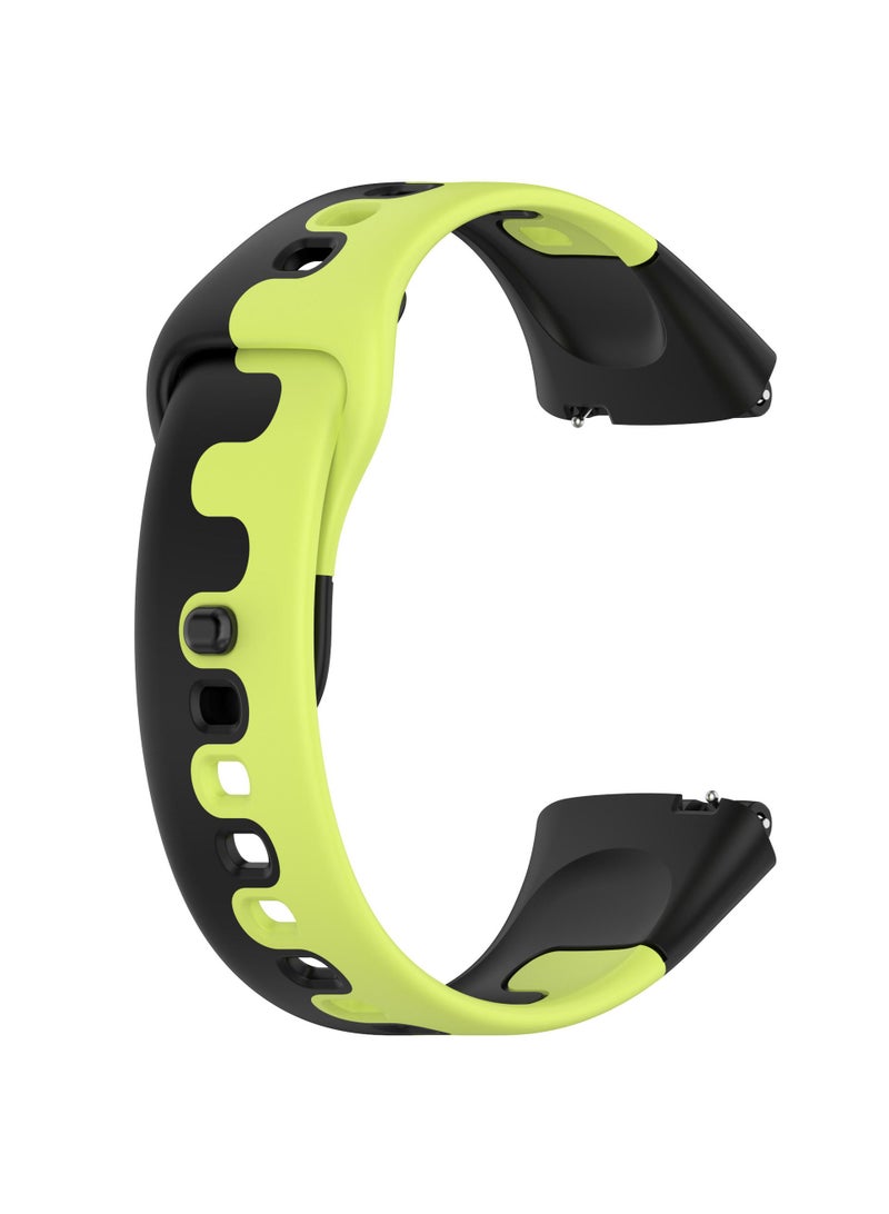 1Pcs Watch band for Redmi watch3 lite/Active watch strap Black/Green 22mm - Image 3